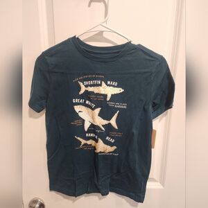 Ocean Adventure Shark Tee - Teal